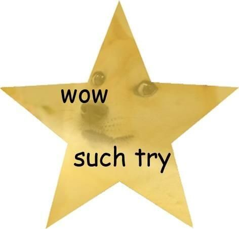 wow such try star